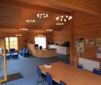 Bespoke Log Cabins - Mare Foal Sanctuary Log Offices Interior